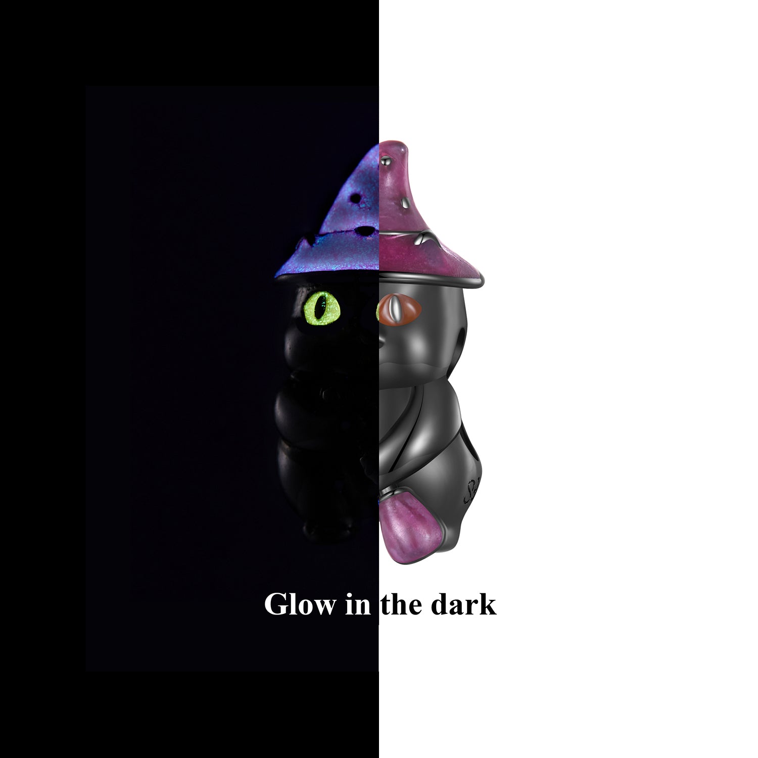 Silver Charm All Saints Witch Cat Charm For Sale - sursenso Charm