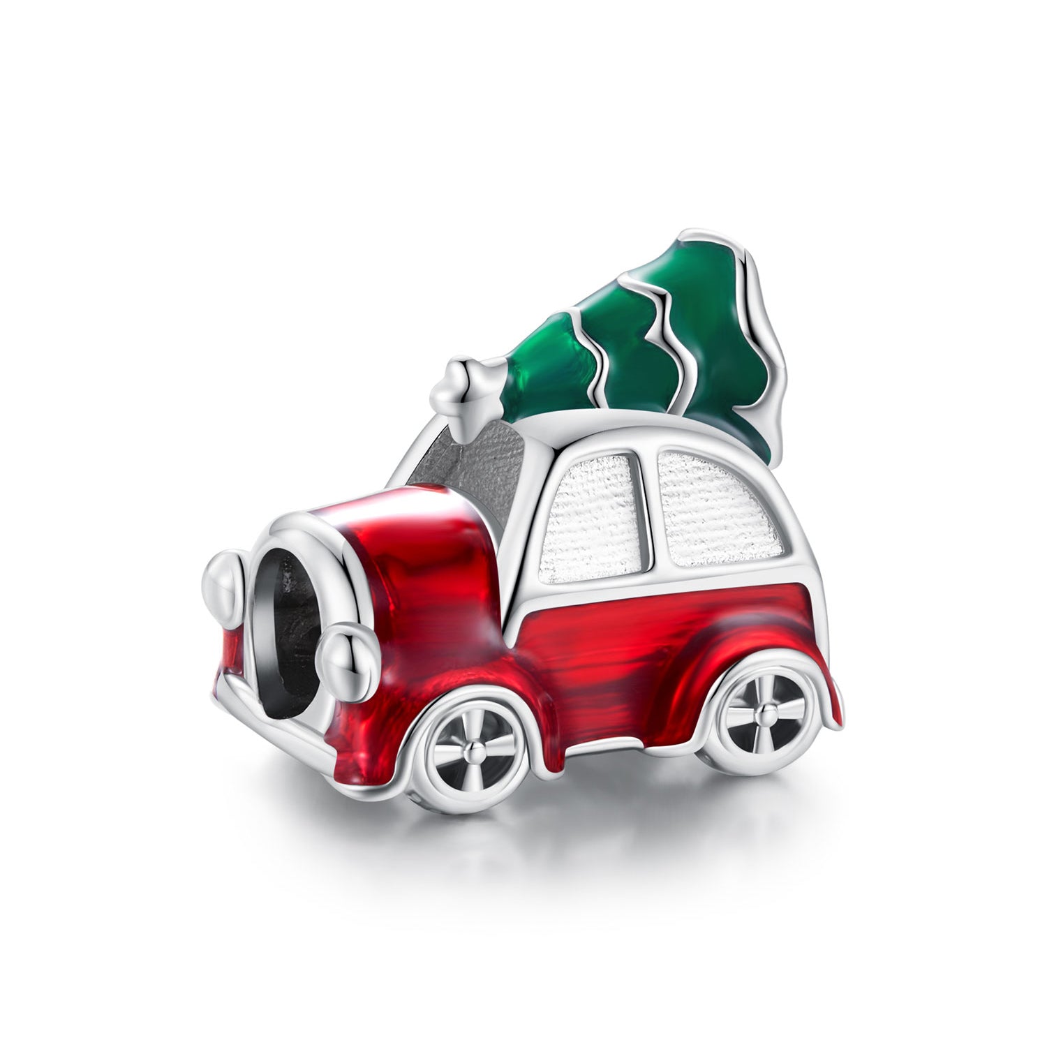Silver Charm Christmas Car Charm For Sale - sursenso Charm