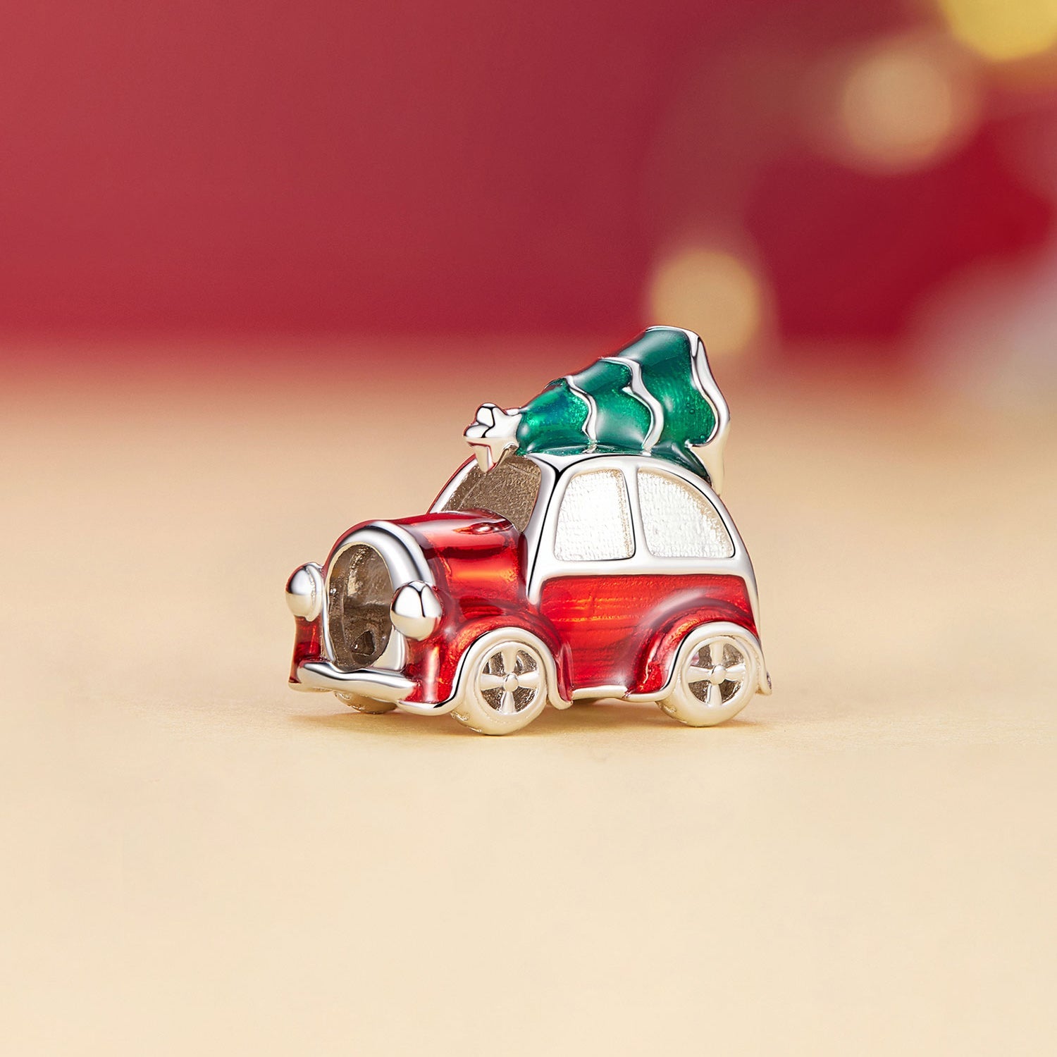 Silver Charm Christmas Car Charm For Sale - sursenso Charm