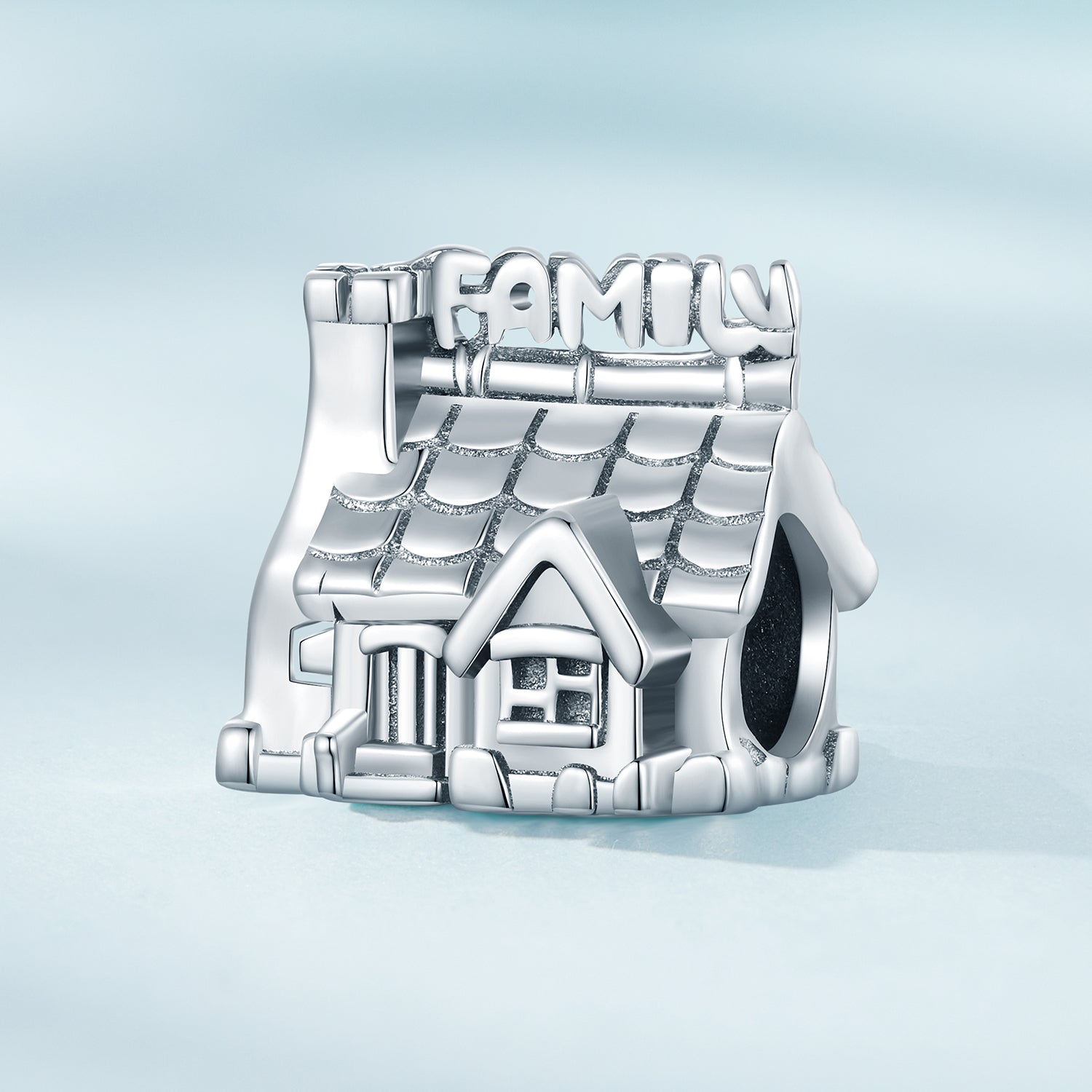 Silver Charm Family House Charm For Sale - sursenso Charm