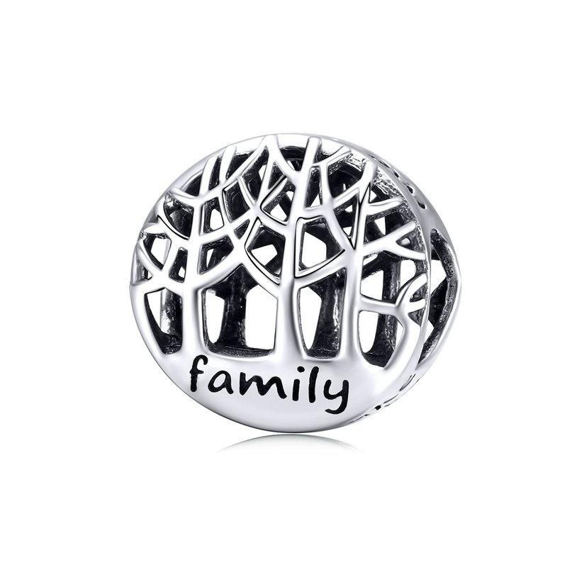 Silver Charm Family Trees Charm For Sale - sursenso Charm