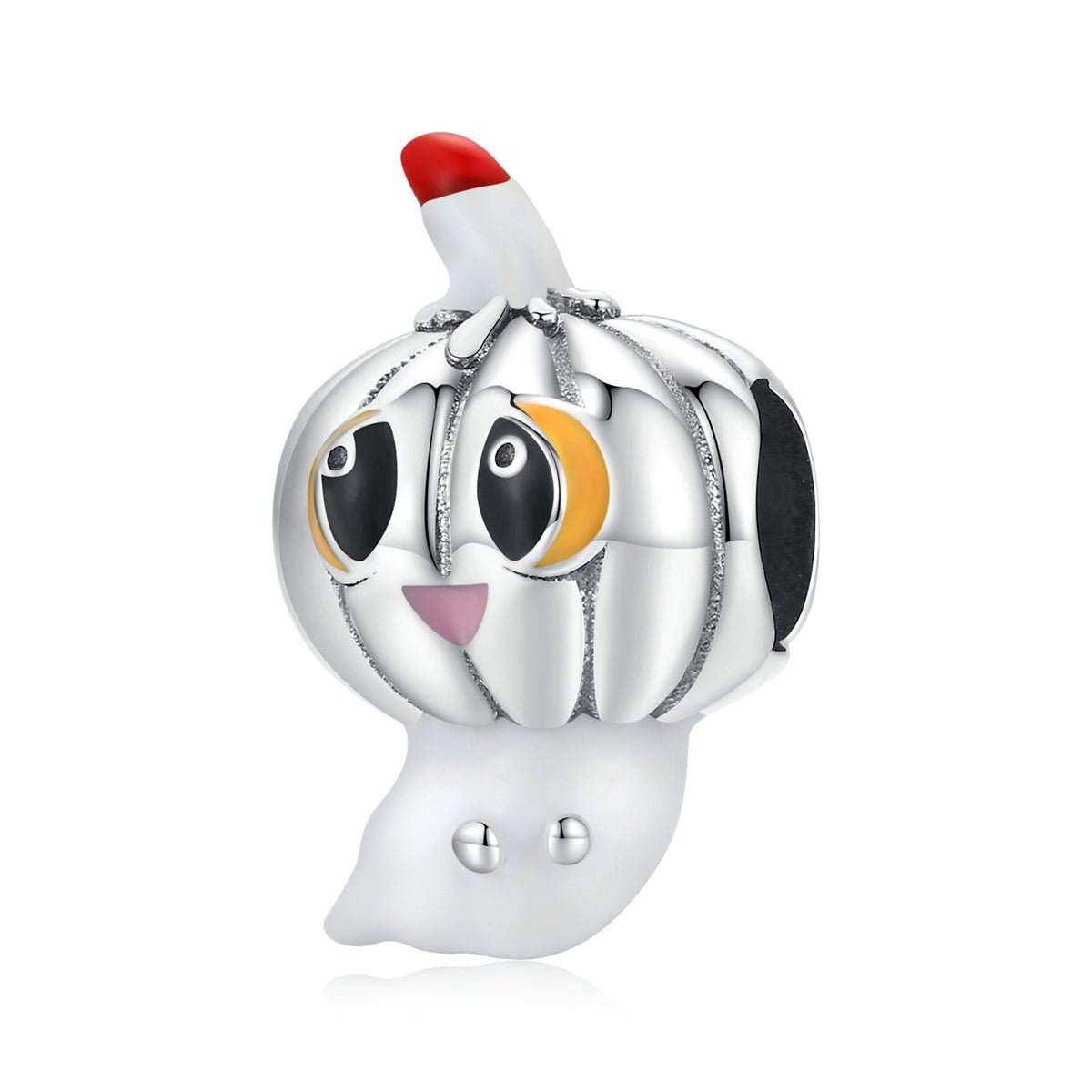 Silver Charm Halloween Pumpkin Elves Charm For Sale - sursenso Charm
