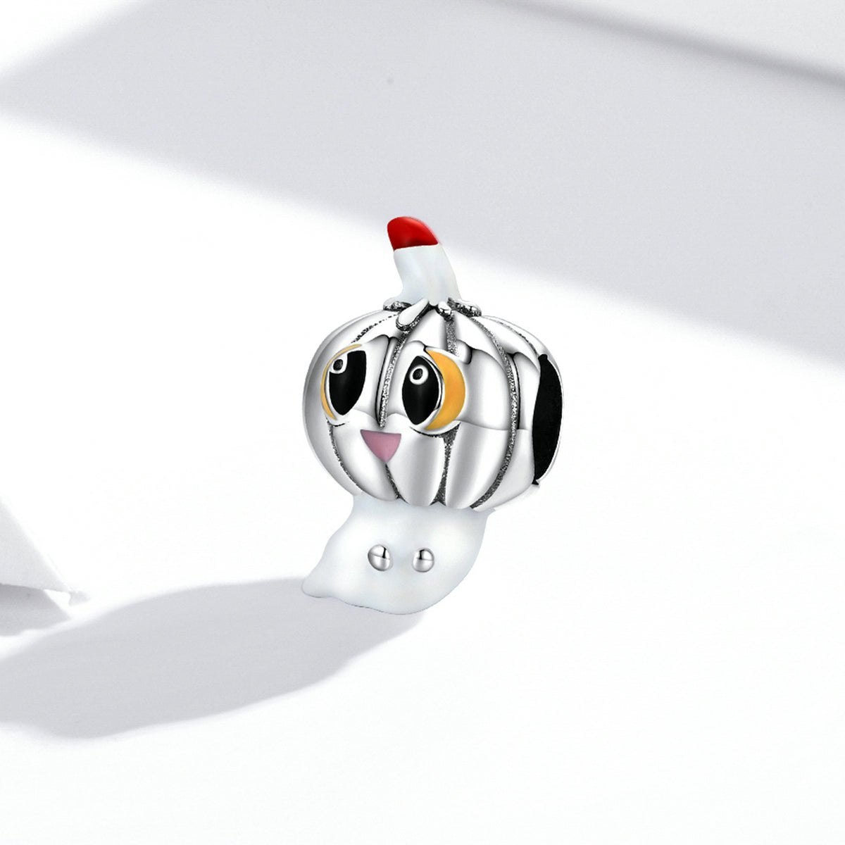 Silver Charm Halloween Pumpkin Elves Charm For Sale - sursenso Charm