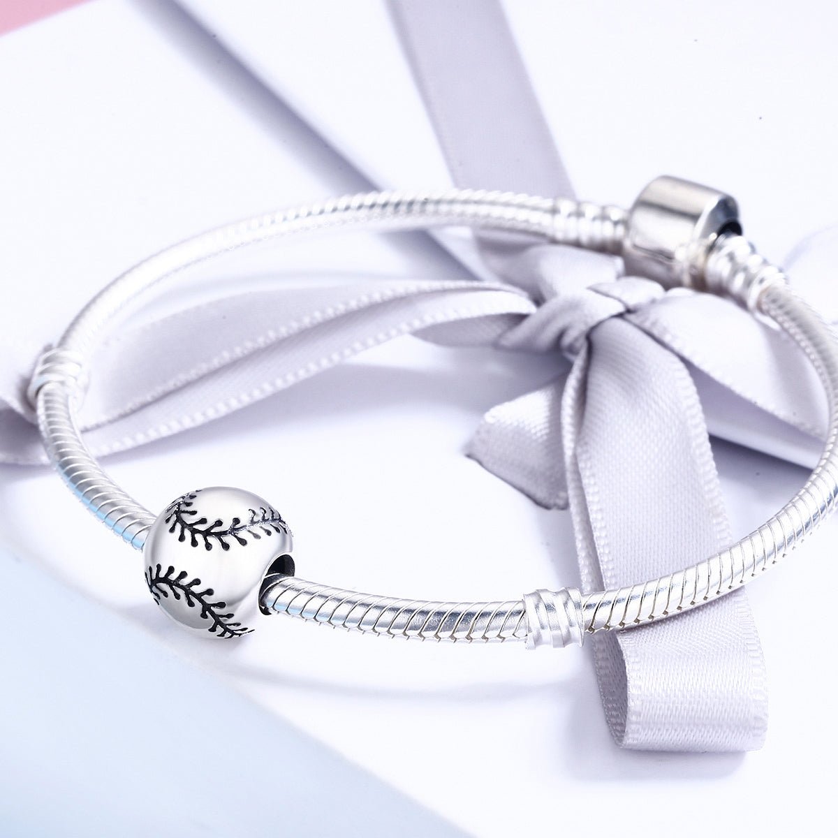 Silver Charm Sports Baseball Charm For Sale - sursenso Charm