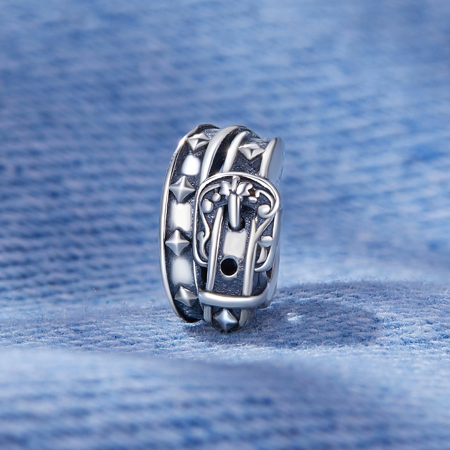 Silver Charm Vintage Belt Charm For Sale - sursenso Charm