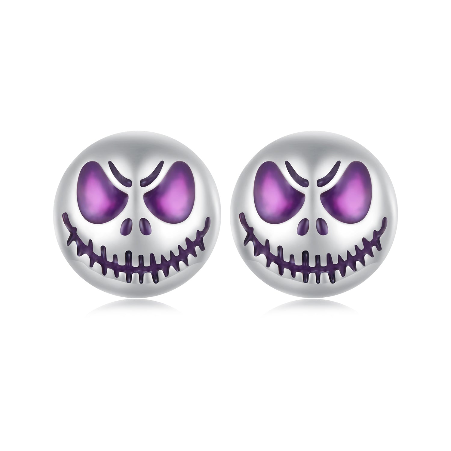 Silver Earrings Halloween Personalized Nightglow Stud Earrings For Sale - sursenso Earring