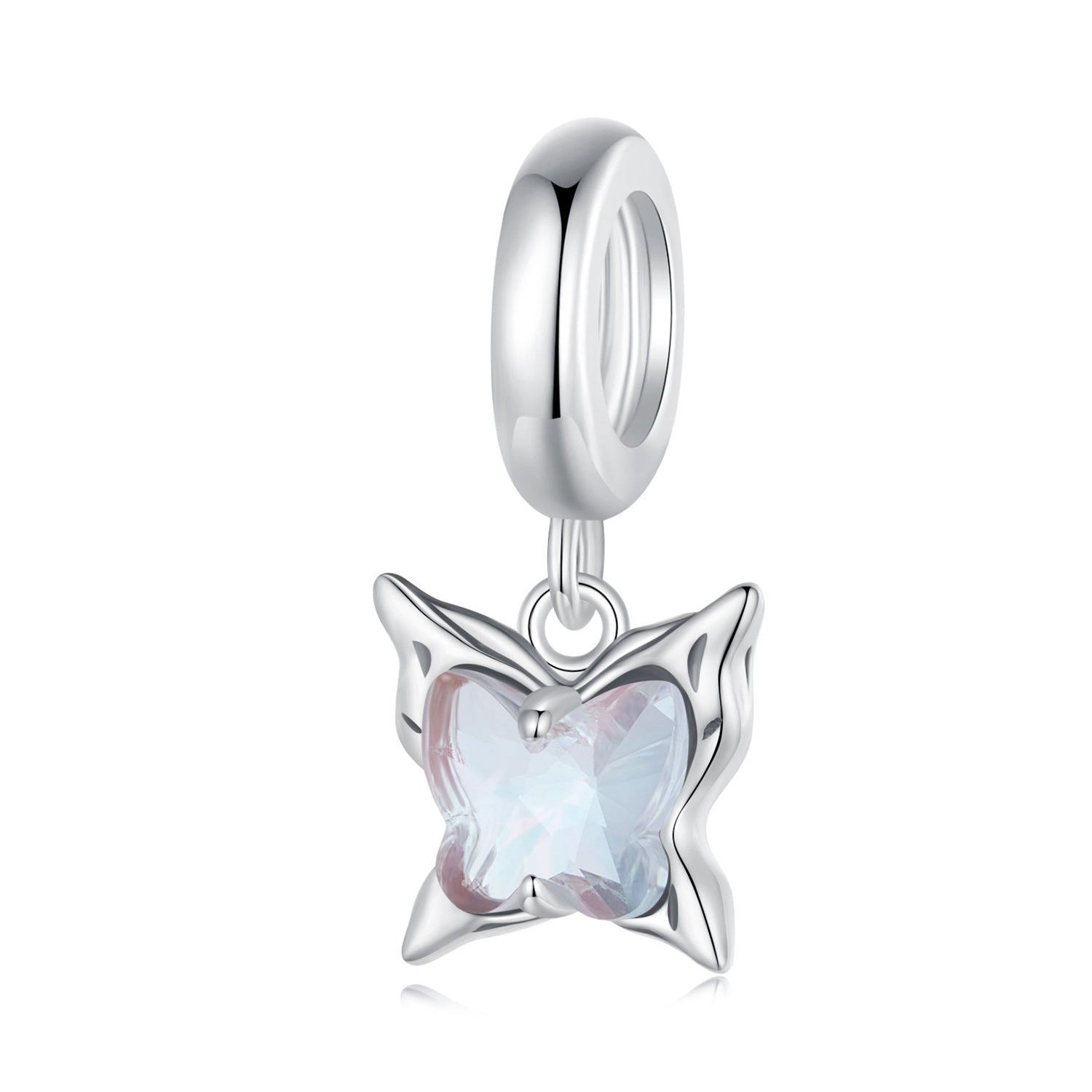 Silver Pendant Mini Butterfly Dangle Charm For Sale - sursenso Pendant