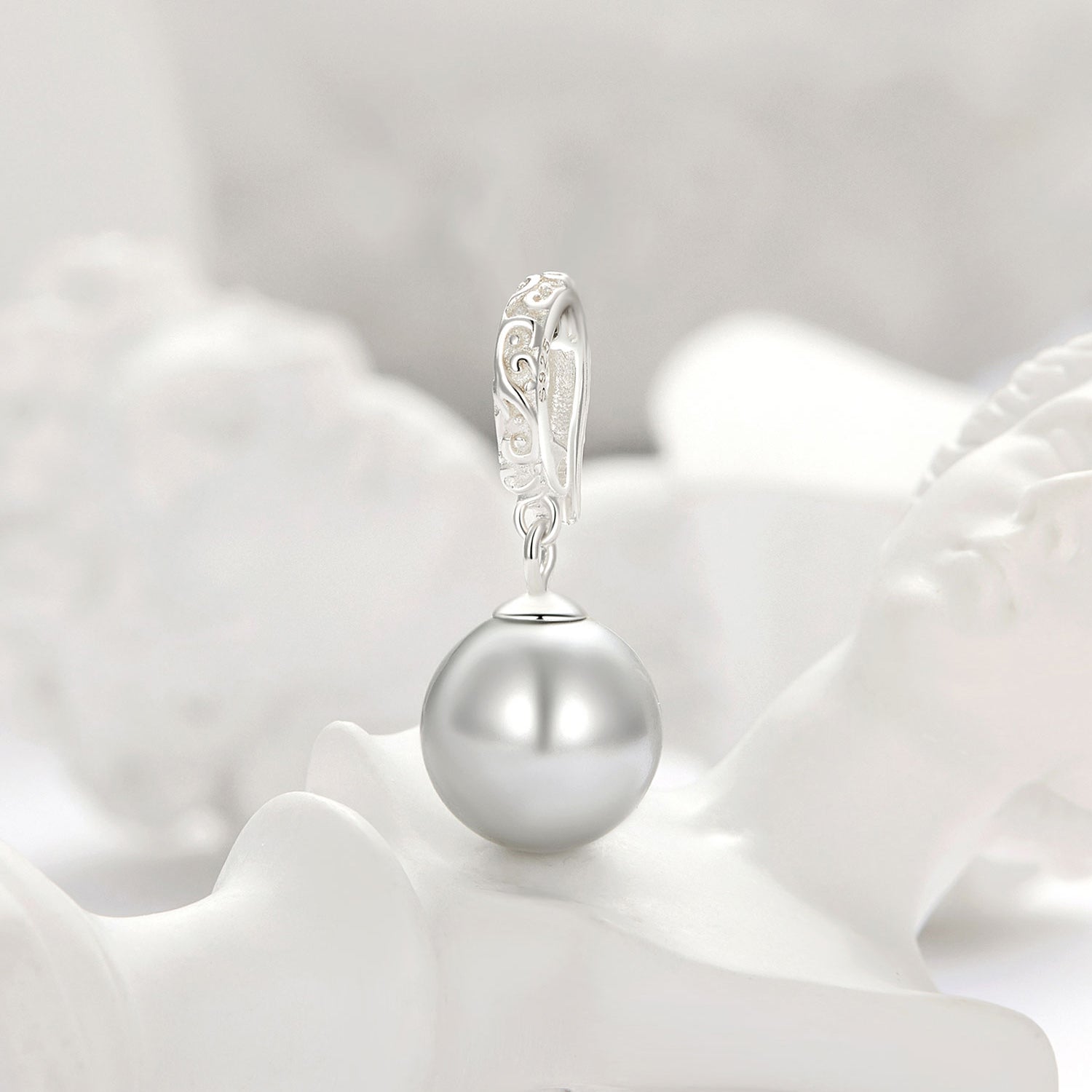 Silver Pendant Tears of the Sea Dangle Charm For Sale - sursenso Pendant