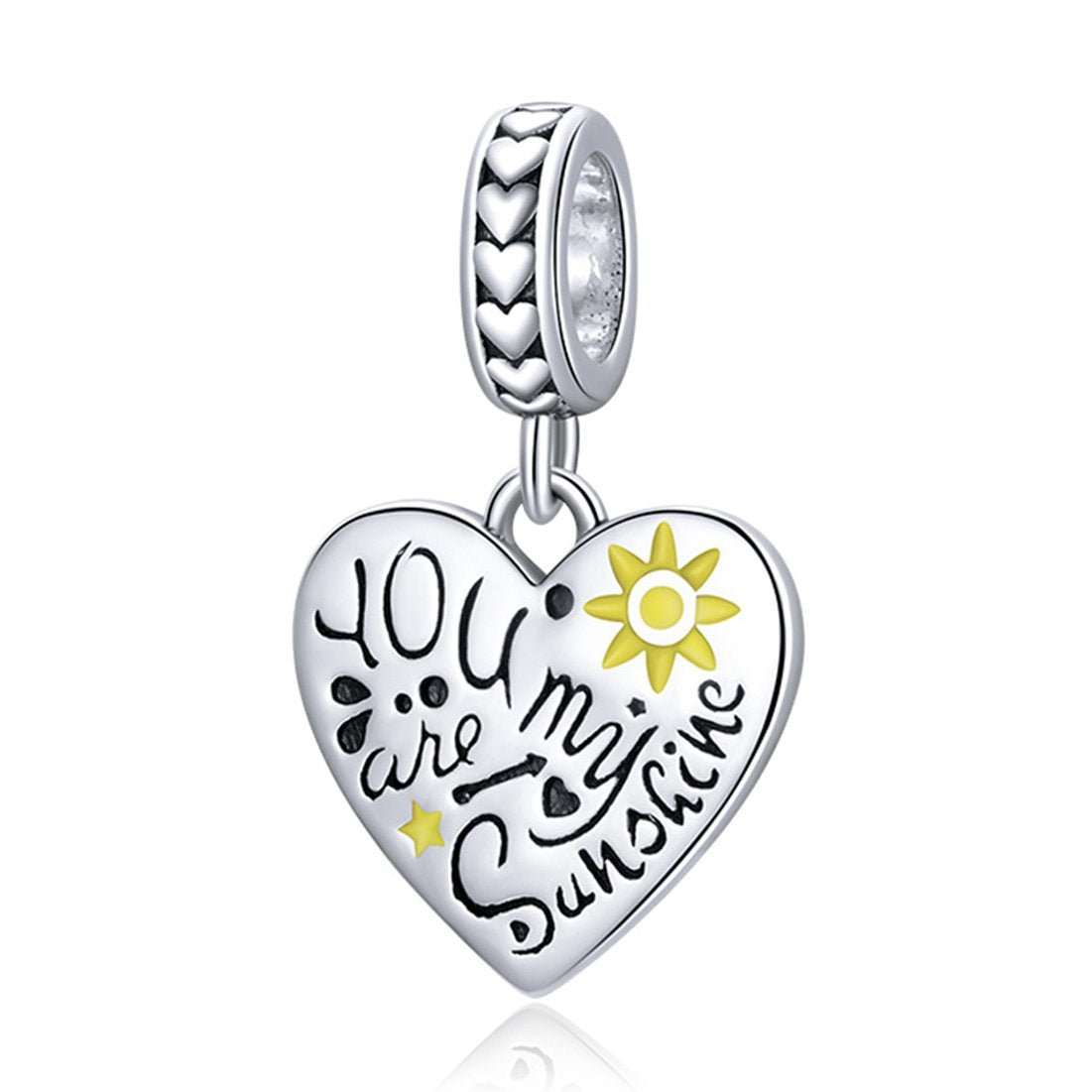 Silver Pendant You Are My Sunshine Dangle Charm For Sale - sursenso Pendant