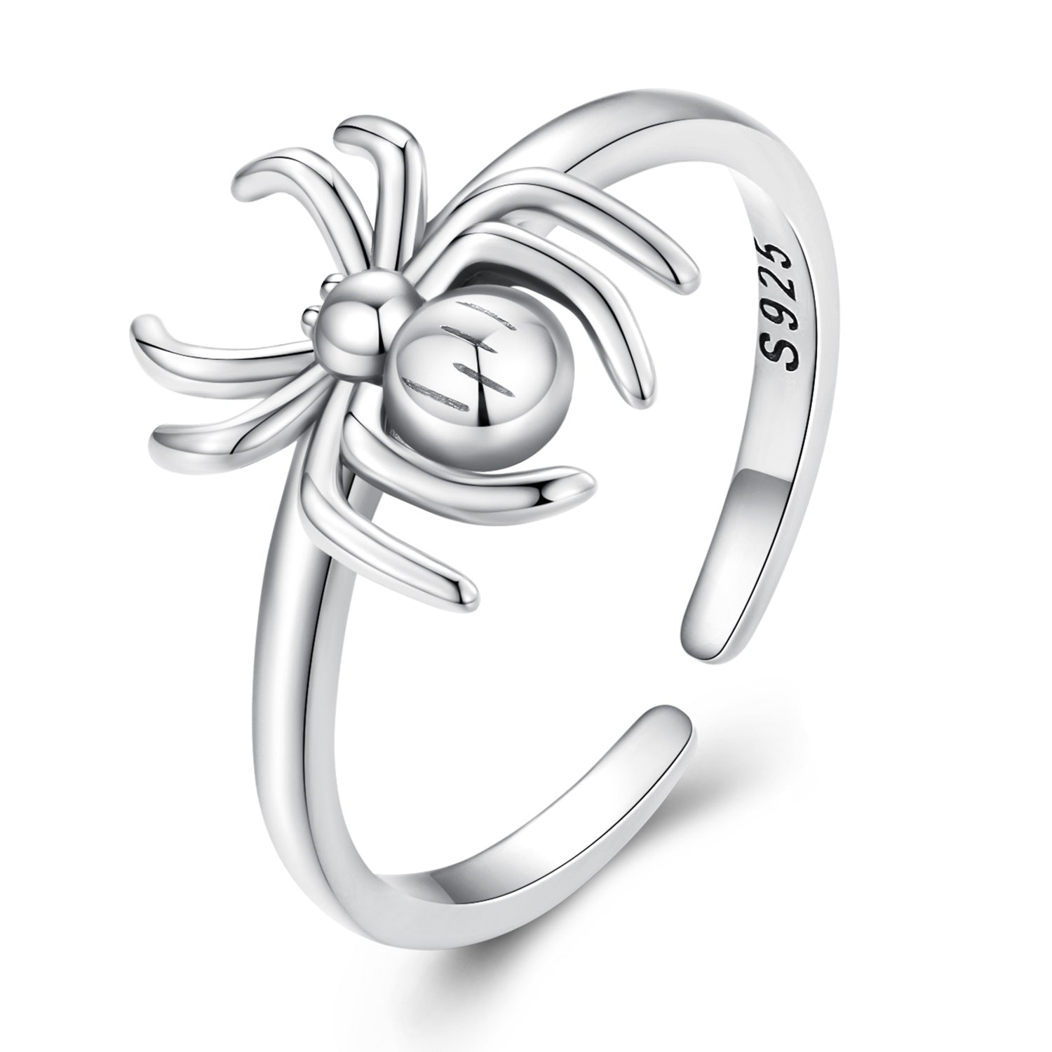 Silver Ring Spider Open Ring For Sale - sursenso Open Rings