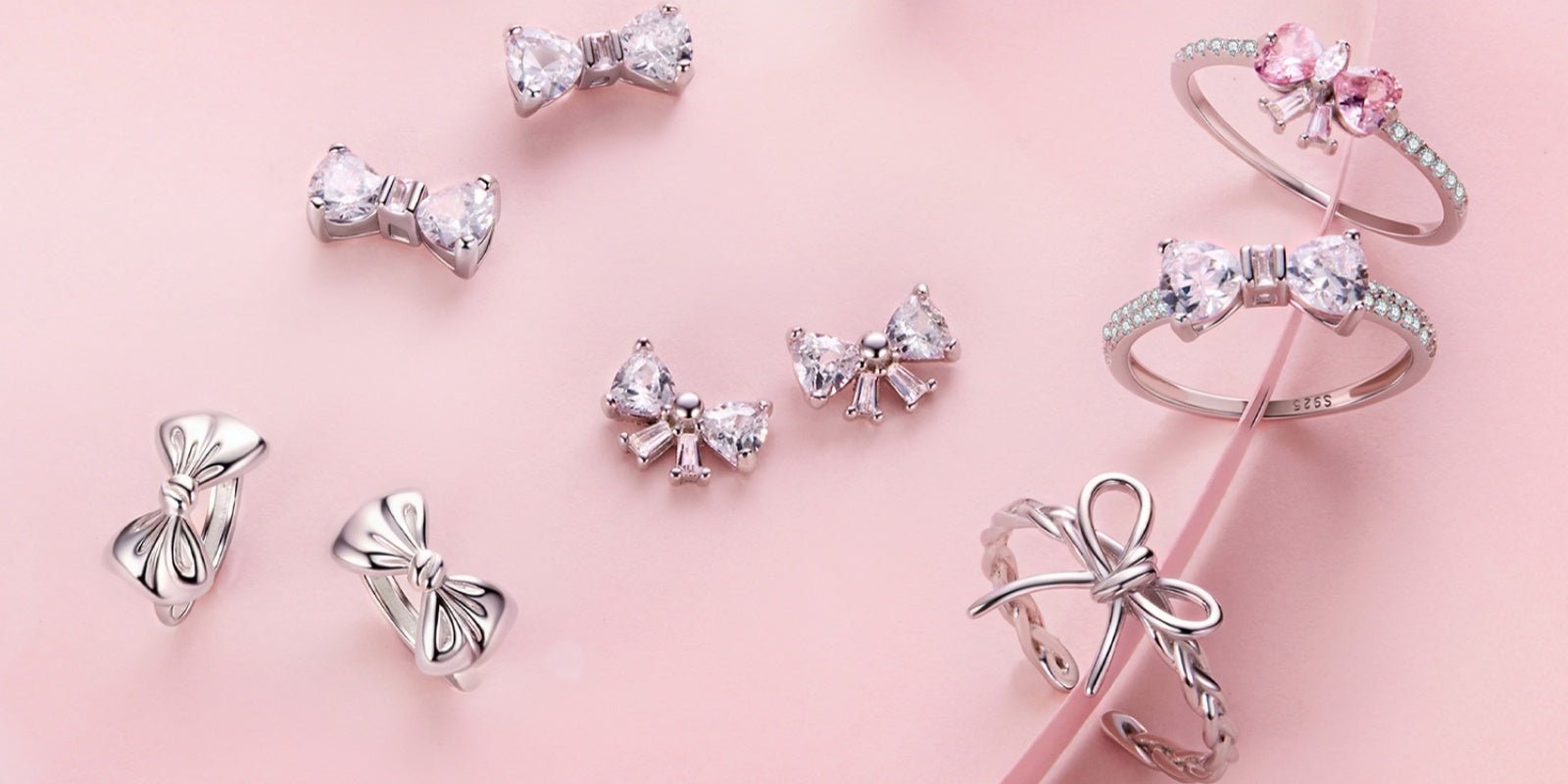 Showcase Grace with These S925 Bow Knot Ring Styles - sursenso
