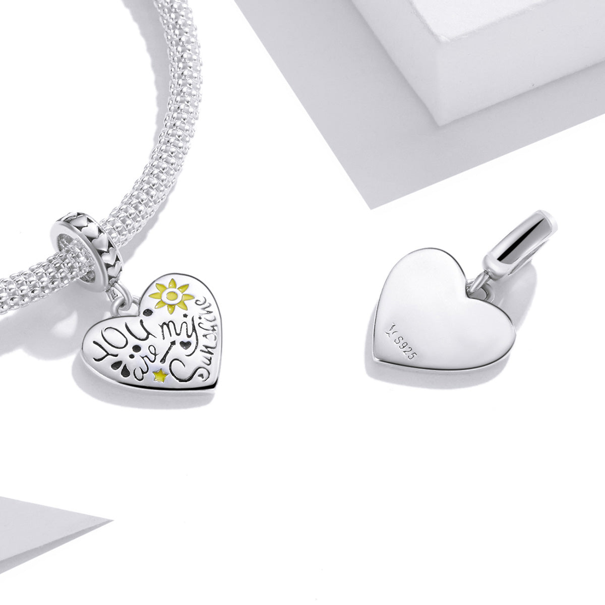 Silver Pendant You Are My Sunshine Dangle Charm For Sale - sursenso Pendant