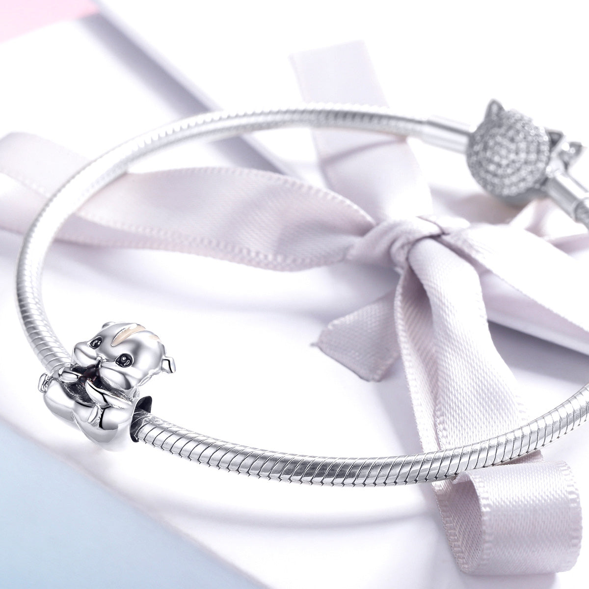 Silver Charm Chubby Hamster Charm For Sale - sursenso Charm