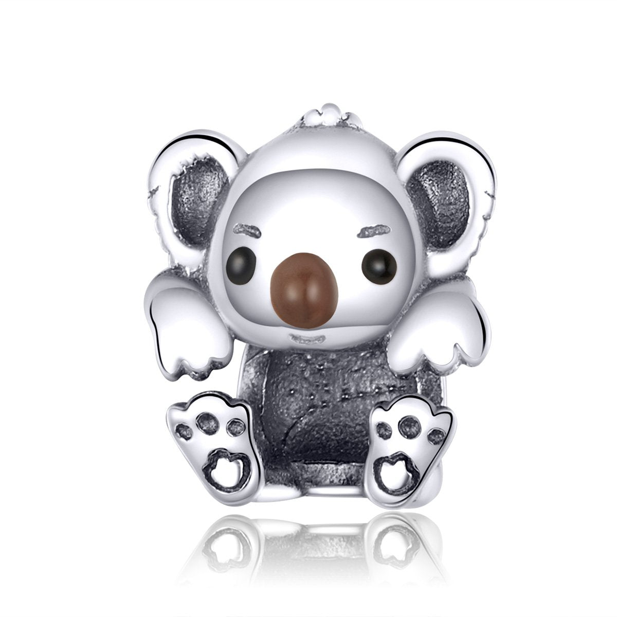Silver Charm Baby Koala Charm For Sale - sursenso Charm