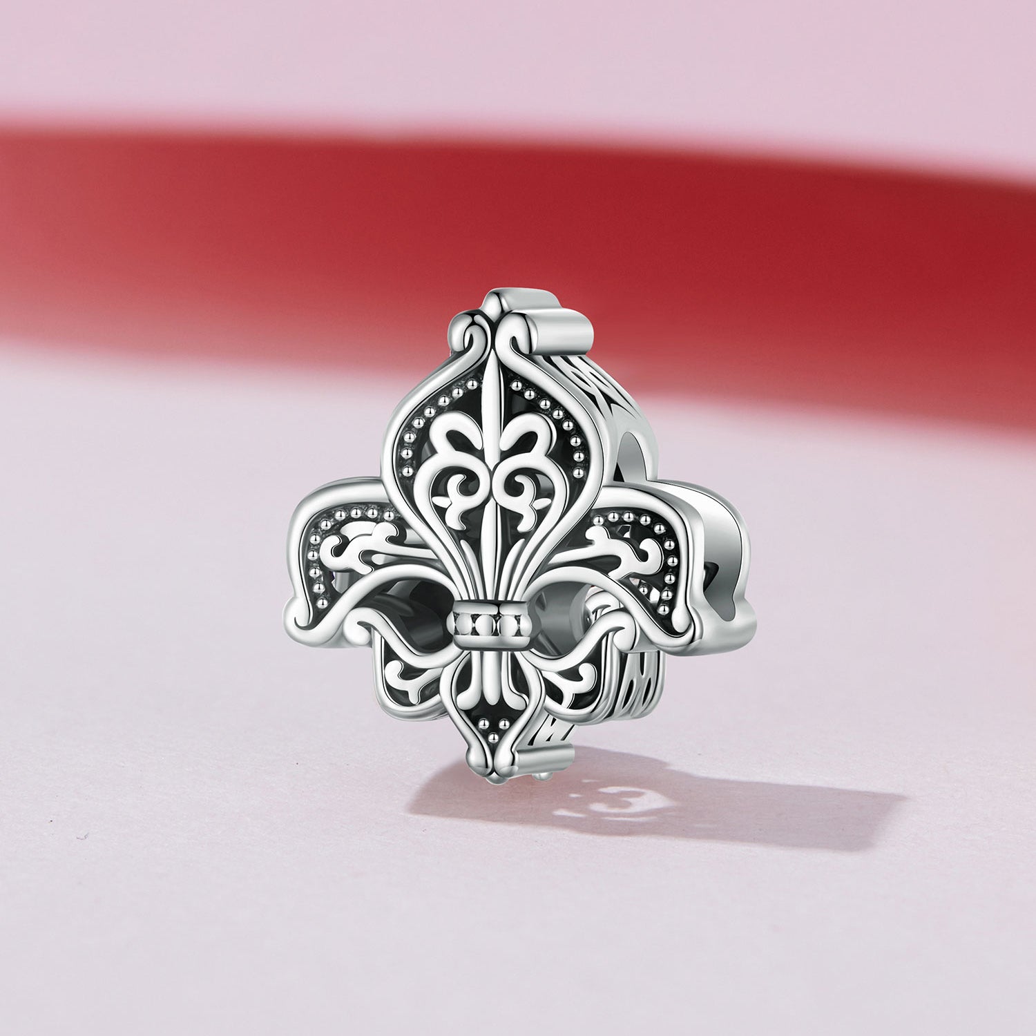 Silver Charm Black Mystery Iris Charm For Sale - sursenso Charm