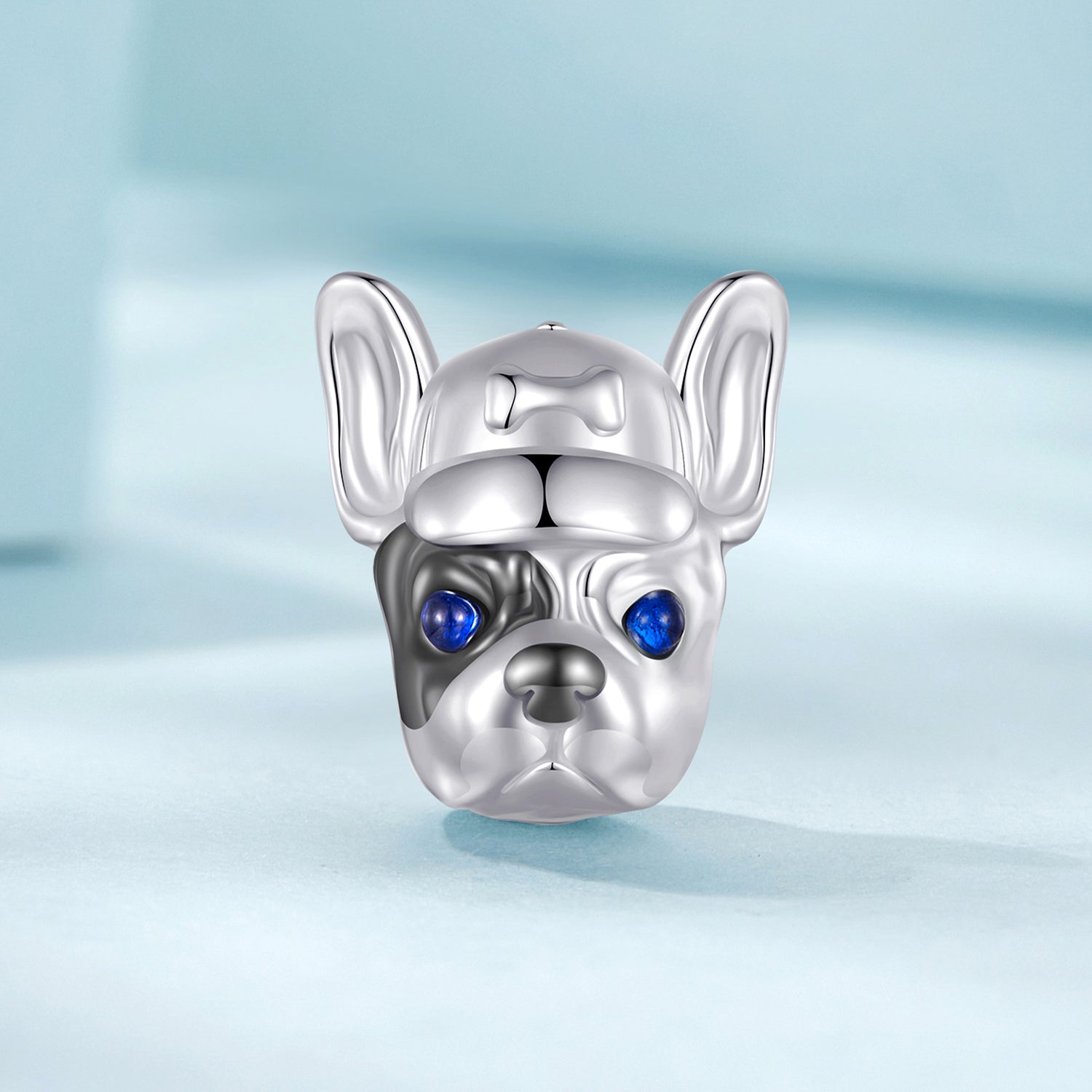 Silver Charm French Dog Charm For Sale - sursenso Charm