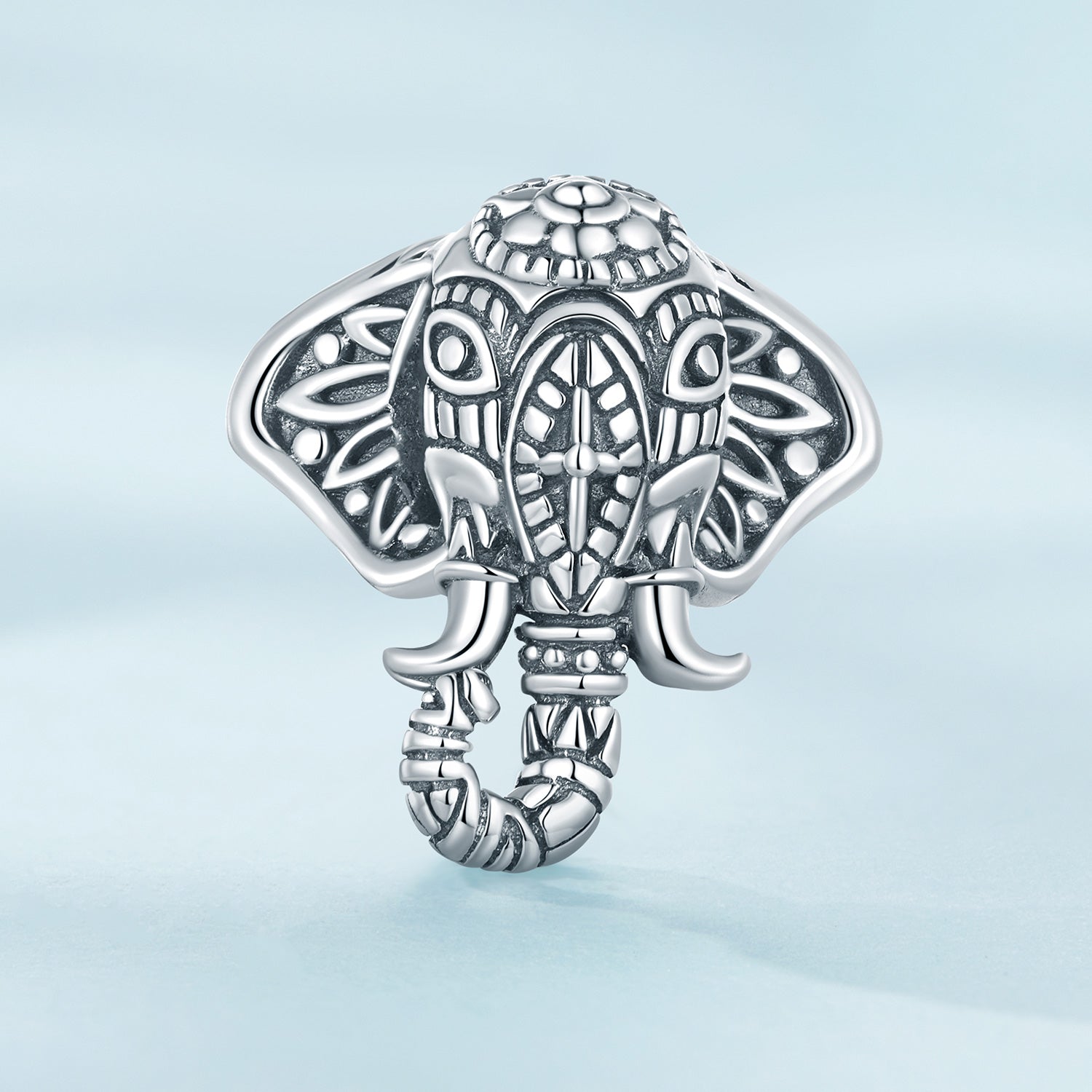 Silver Charm Ganesha Elephant God Charm For Sale - sursenso Charm