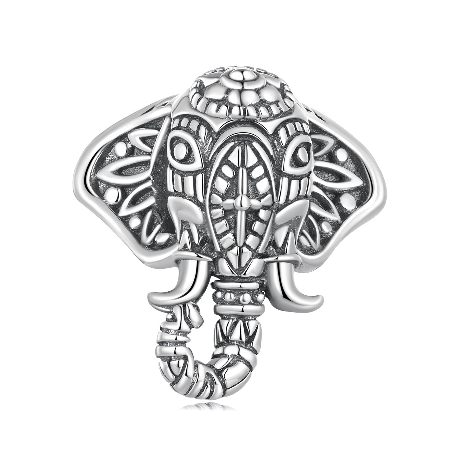Silver Charm Ganesha Elephant God Charm For Sale - sursenso Charm