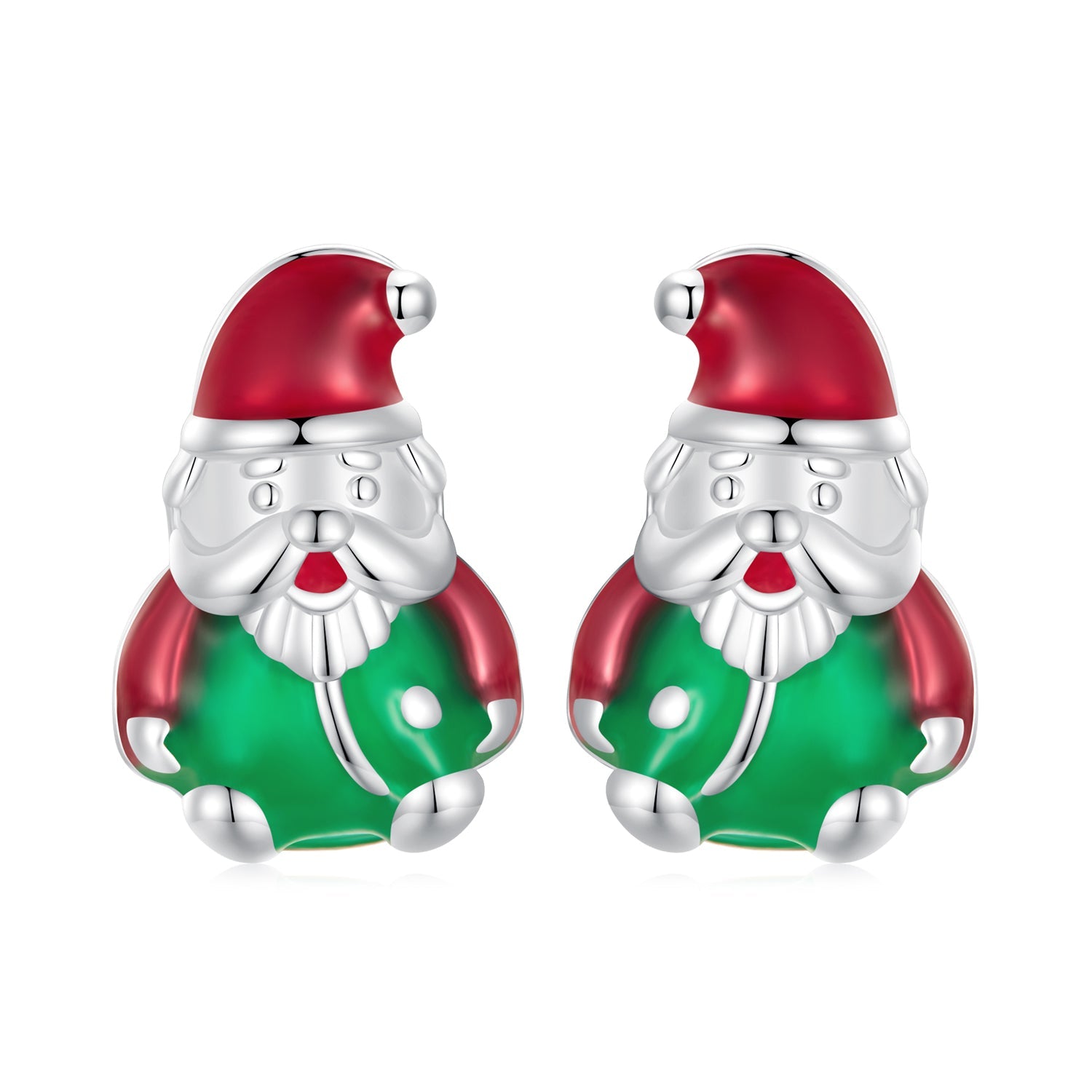 Silver Earrings Luminous Christmas Stud Earrings For Sale - sursenso Earring