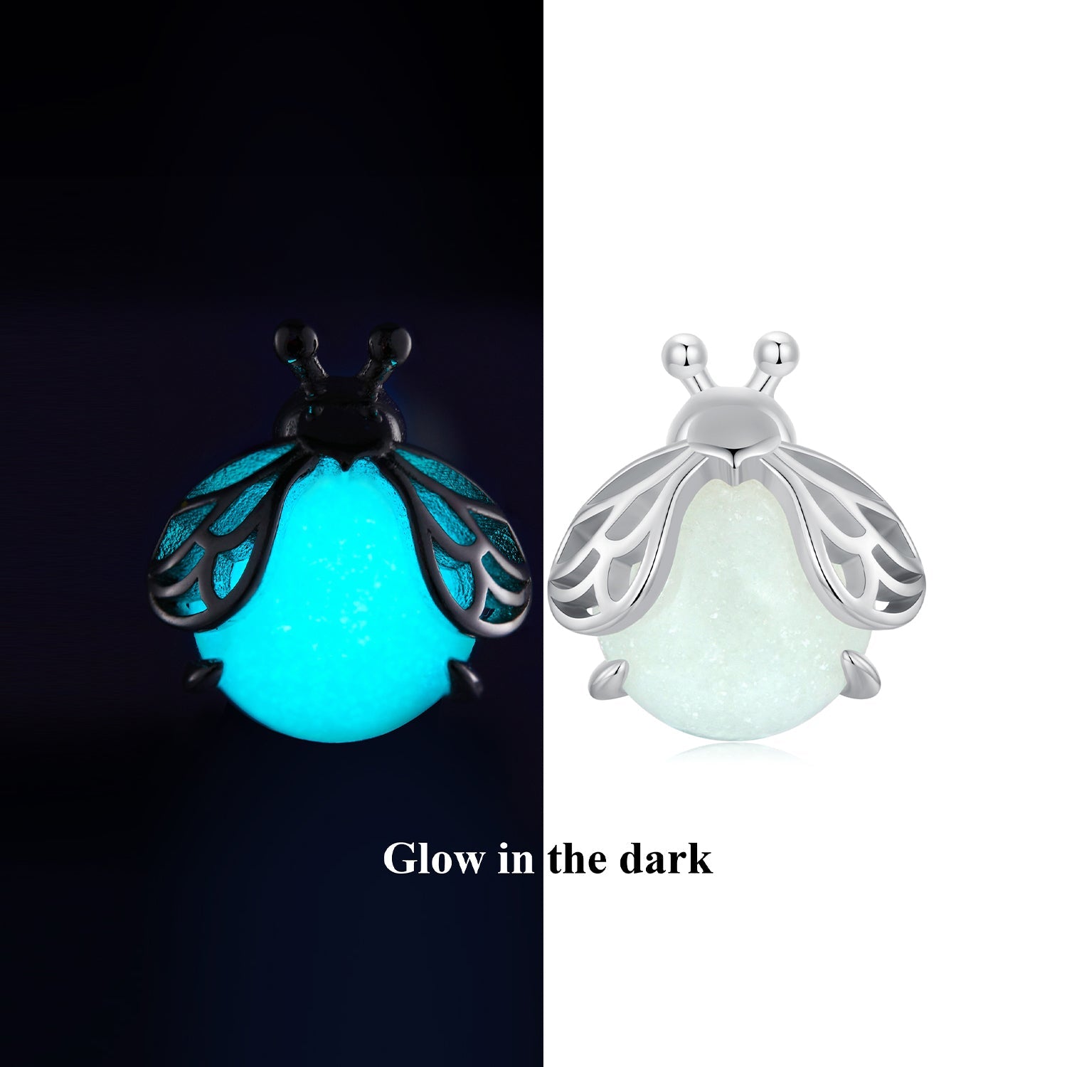 Silver Earrings Noctilucent Firefly Stud Earrings For Sale - sursenso Earring