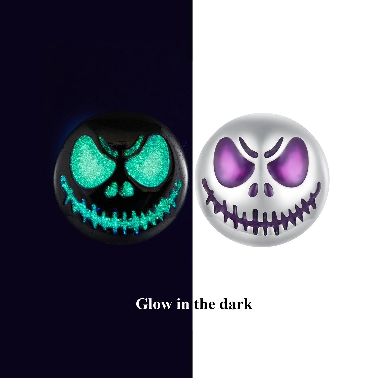 Silver Earrings Halloween Personalized Nightglow Stud Earrings For Sale - sursenso Earring