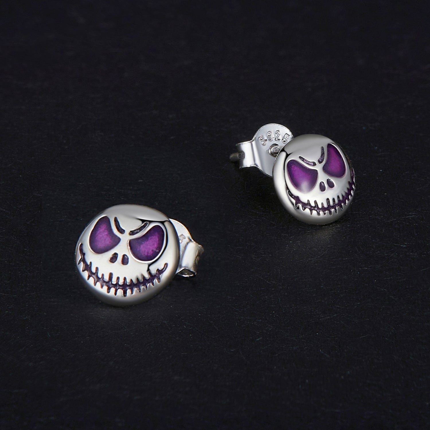 Silver Earrings Halloween Personalized Nightglow Stud Earrings For Sale - sursenso Earring