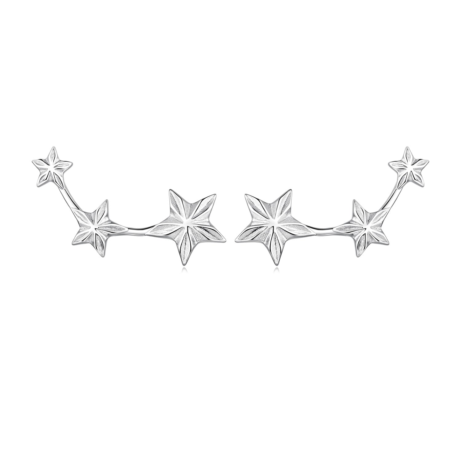 Silver Earrings Simple Galaxy Stud Earrings For Sale - sursenso Earring