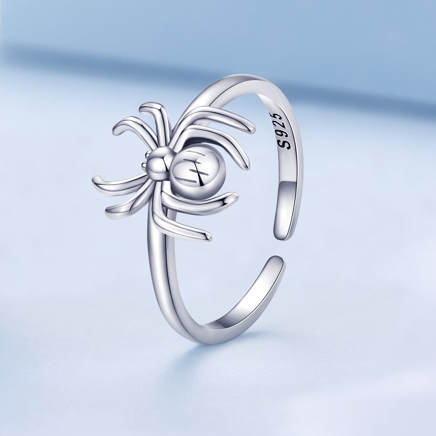 Silver Ring Spider Open Ring For Sale - sursenso Open Rings